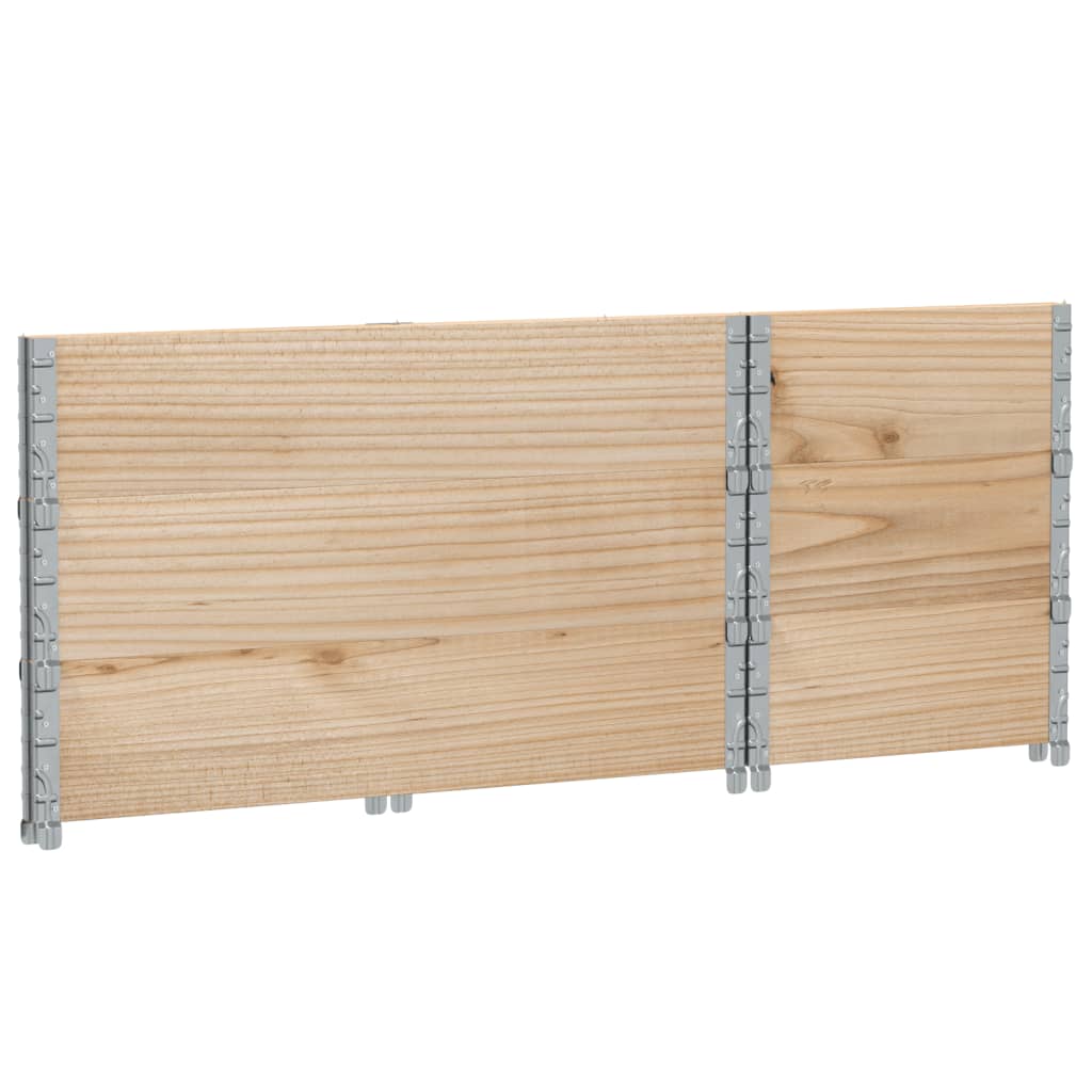 Okviri za palete 3 kom 100 x 50 cm od masivne borovine