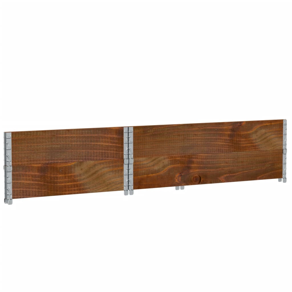 Vrtni sadilica smeđa 120 x 80 cm od masivne borovine
