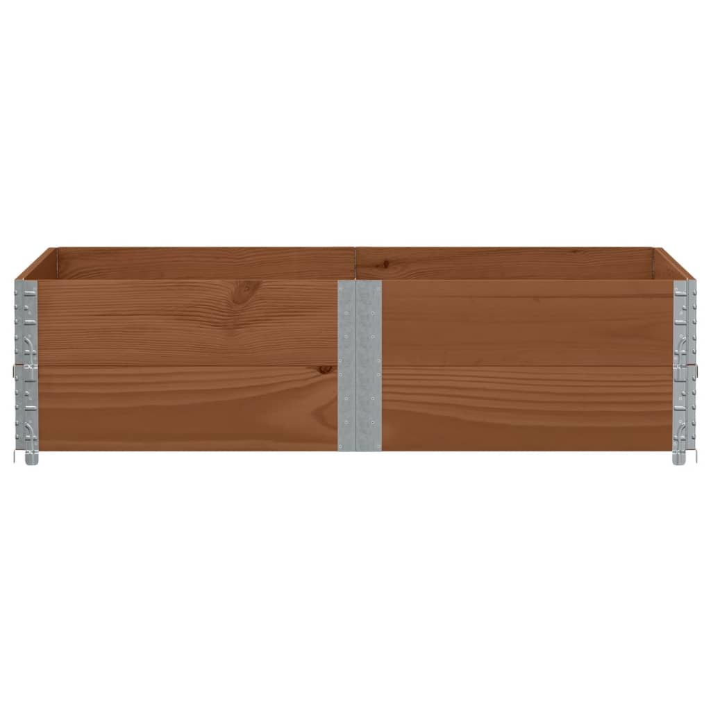 Vrtna sadilica smeđa 150x100 cm od borovine
