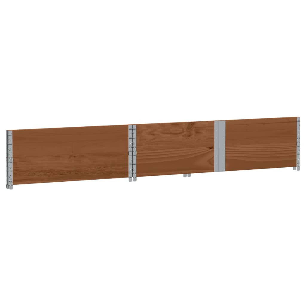 Vrtna sadilica smeđa 150x100 cm od borovine