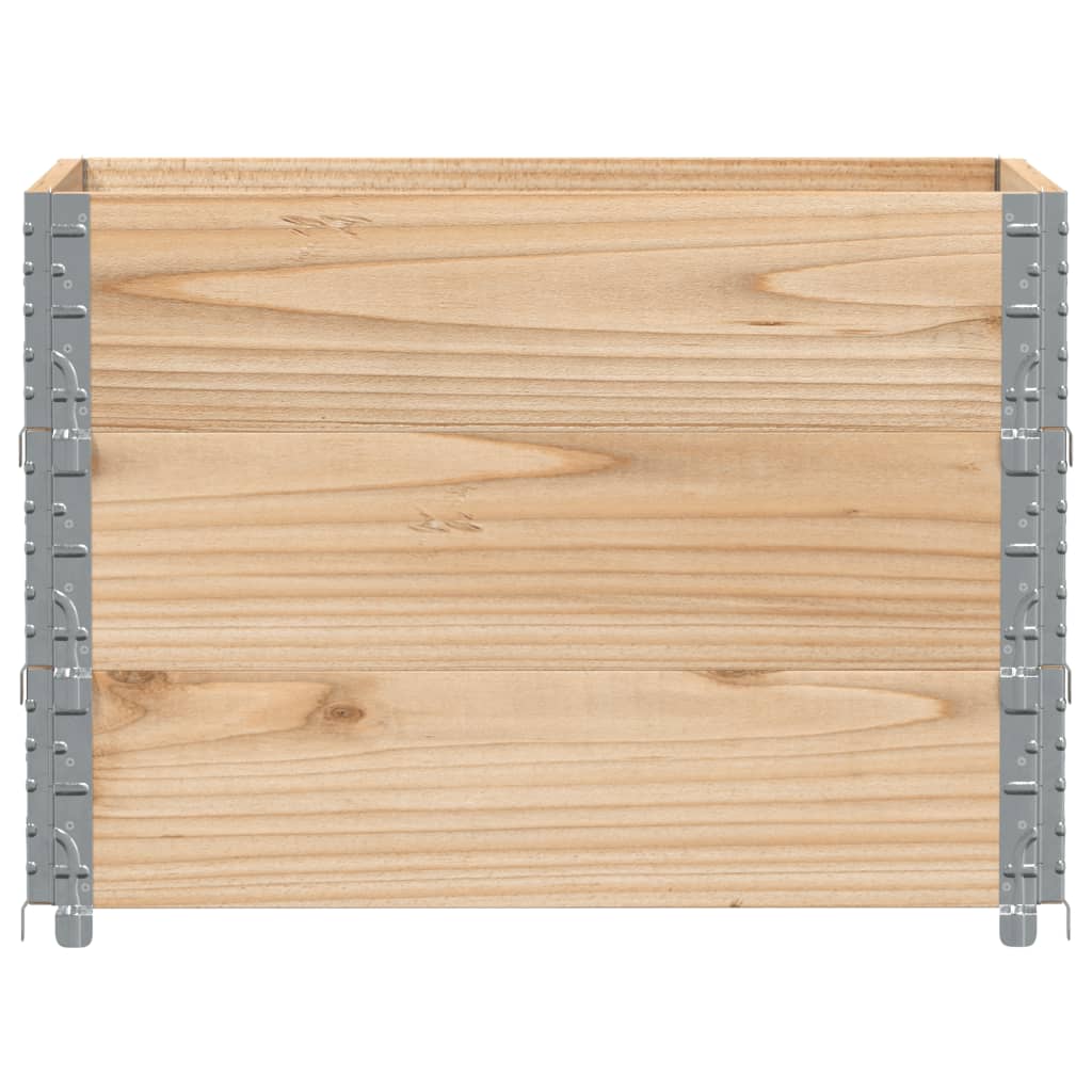 Vrtna sadilica 80x60 cm od masivne borovine