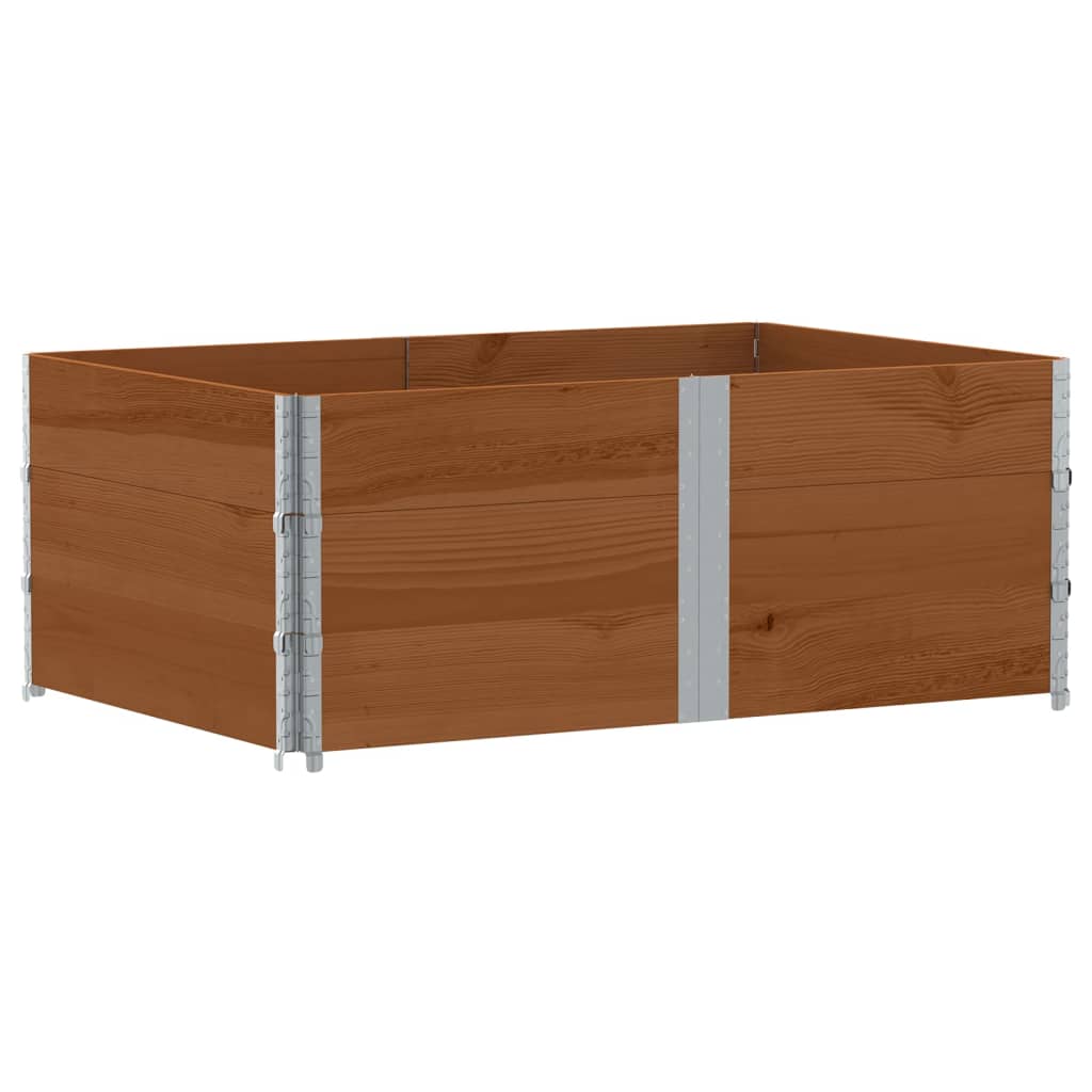 Vrtna sadilica smeđa 150x100 cm od borovine