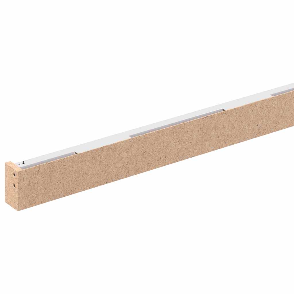 Pribor za klizna vrata 183 cm od aluminijske legure srebrna