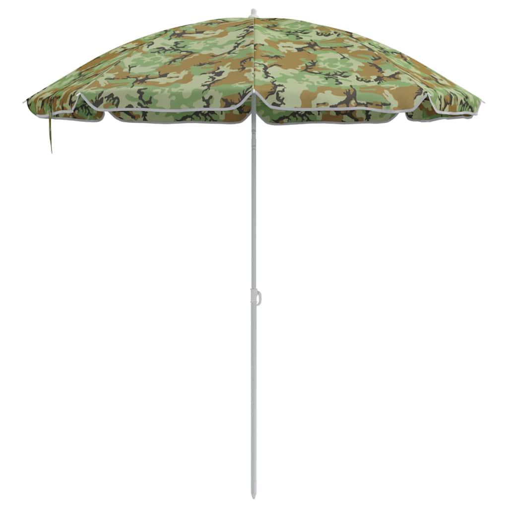 Suncobran za plažu Maskirna 206 x 206 x 212 cm