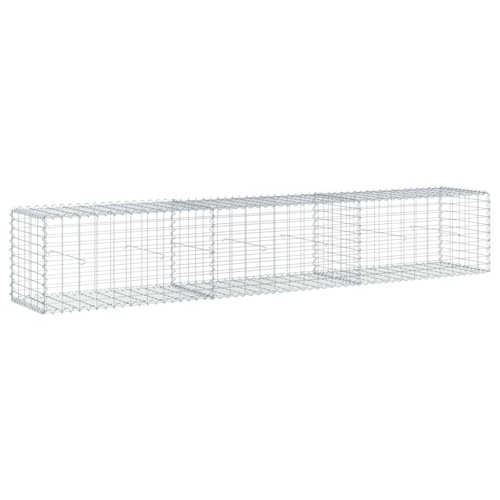 Gabionska košara s poklopcem 300x50x50 cm od pocinčanog željeza