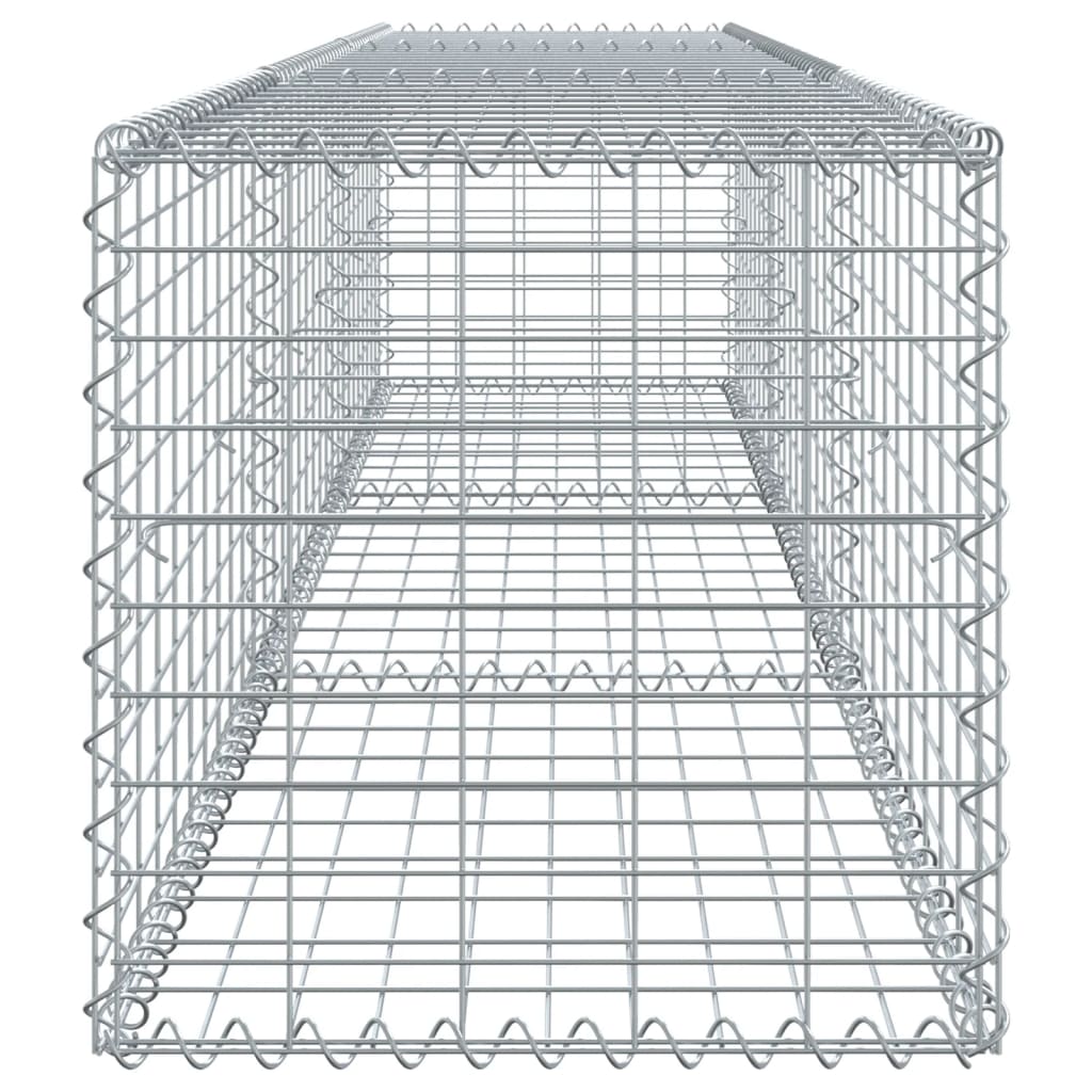 Gabionska košara s poklopcem 300x50x50 cm od pocinčanog željeza
