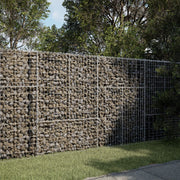 Gabionska košara s poklopcem 200x50x150 cm pocinčano željezo
