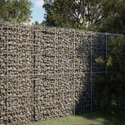 Gabionska košara s poklopcem 100x50x200 cm pocinčano željezo