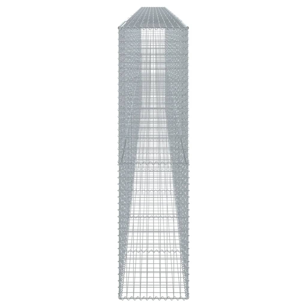 Gabionska košara s poklopcem 1000x50x200 cm pocinčano željezo