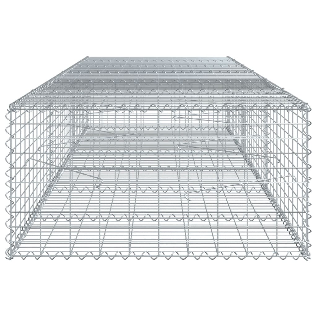 Gabionska košara s poklopcem 300x100x50cm od pocinčanog željeza