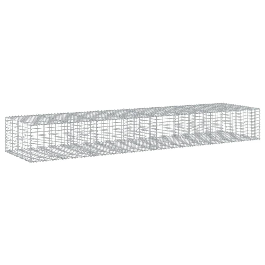 Gabionska košara s poklopcem 400x100x50 cm pocinčano željezo