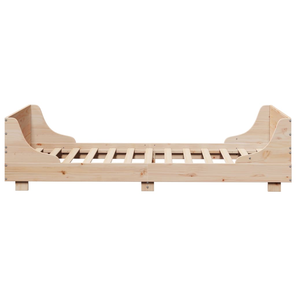Okvir kreveta bez madraca 90 x 200 cm od masivne borovine