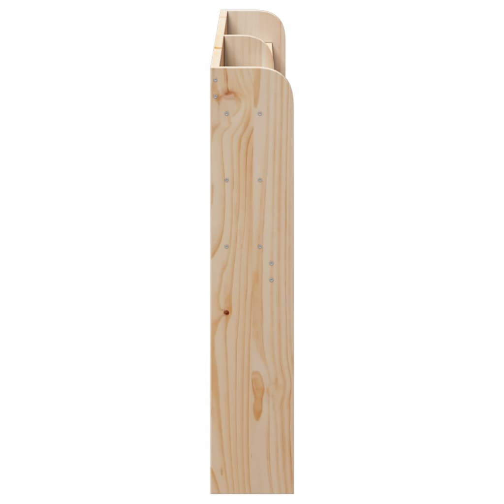 Uzglavlje s policama 120 cm od masive borovine