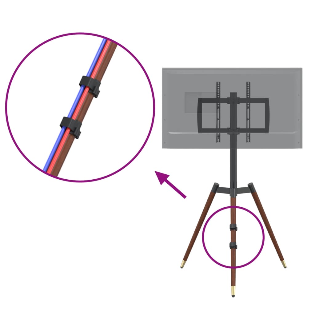 TV tronožac za zaslon od 37-65 inča max. VESA 400x400 mm 40 kg