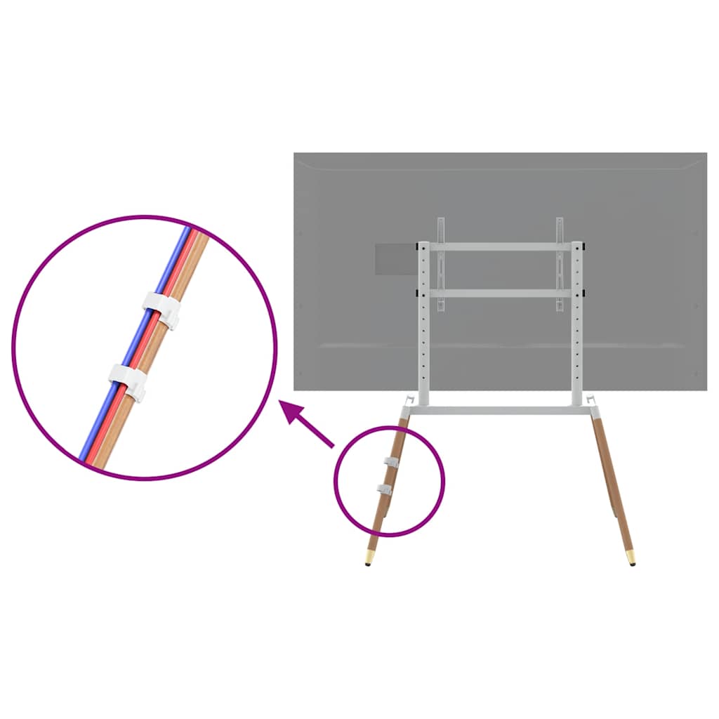 TV stalak za zaslon od 37-86 inča maks. VESA 400 x 600 mm 60 kg