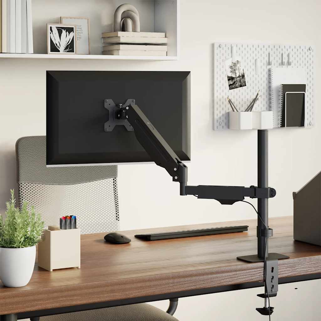 Držač za jedan monitor za ekran do 27 inča, plinska opruga, 10 kg
