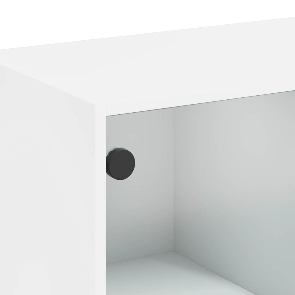 Komoda bijela 102x37x75,5 cm od konstruiranog drva
