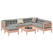 8-dijelni set vrtnih sofa s jastucima masivno drvo duglazije