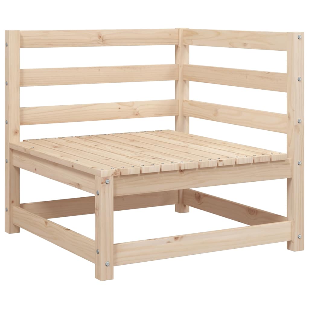 9-dijelni set vrtnih sofa od masivne borovine