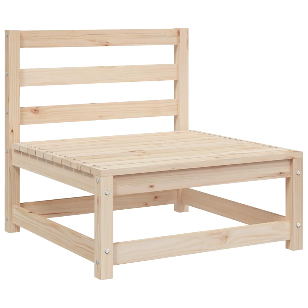 10-dijelni set vrtnih sofa od masivne borovine