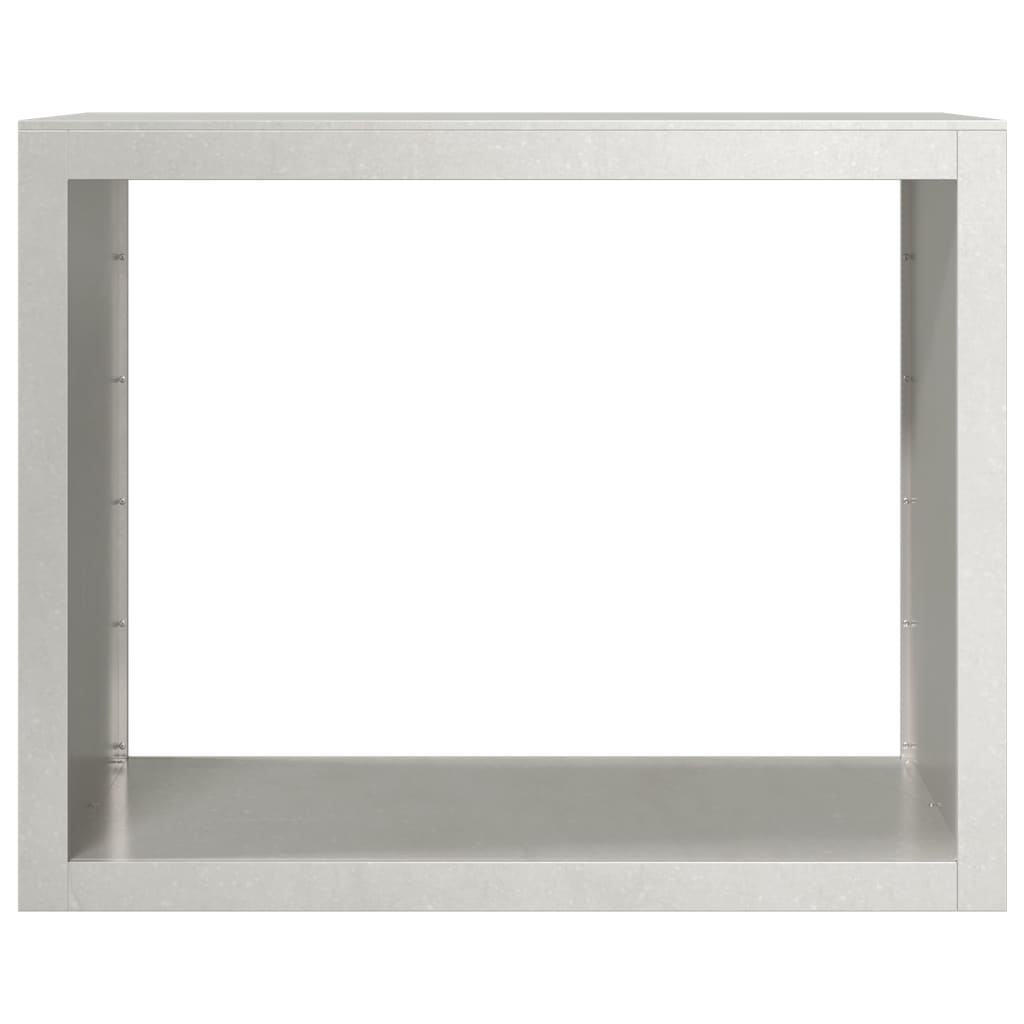 Stalak za drva za ogrjev 100x40x80 cm od nehrđajućeg čelika