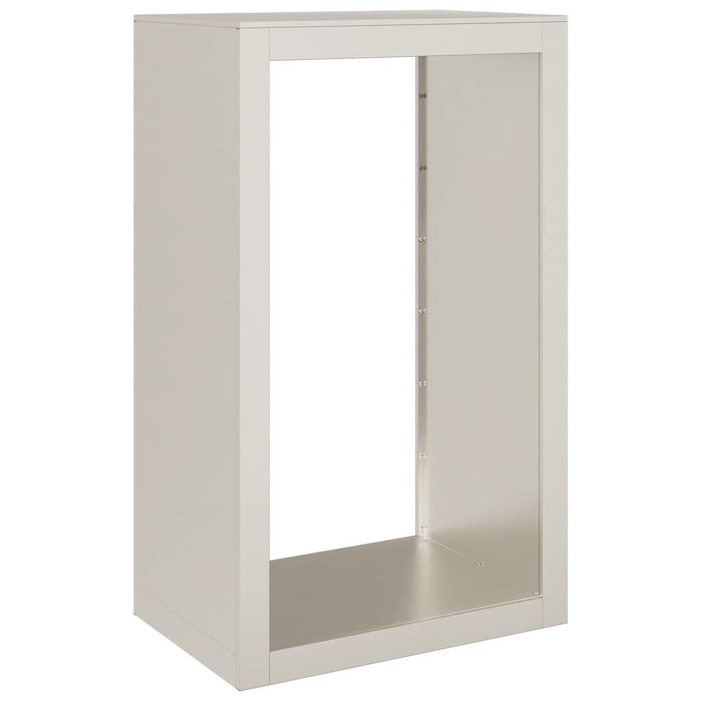 Stalak za drva za ogrjev 60x40x100 cm Pohabani čelik