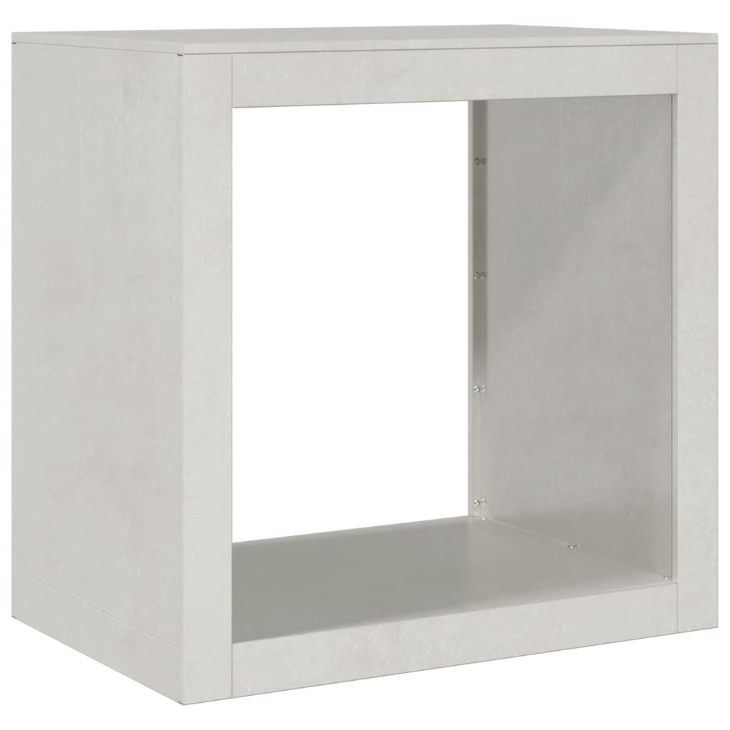 Stalak za drva za ogrjev 60 x 40 x 60 cm od nehrđajućeg čelika