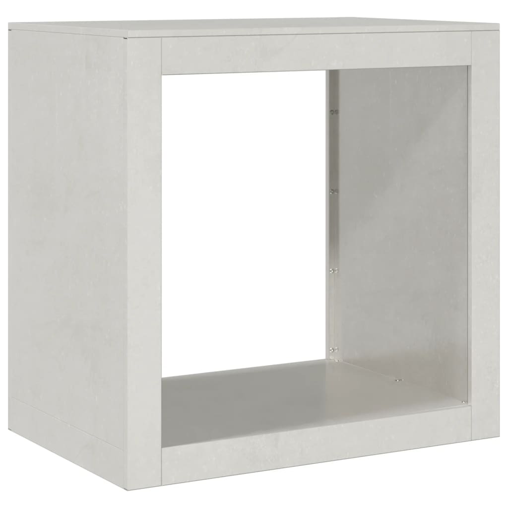 Stalak za drva za ogrjev 60 x 40 x 60 cm od nehrđajućeg čelika