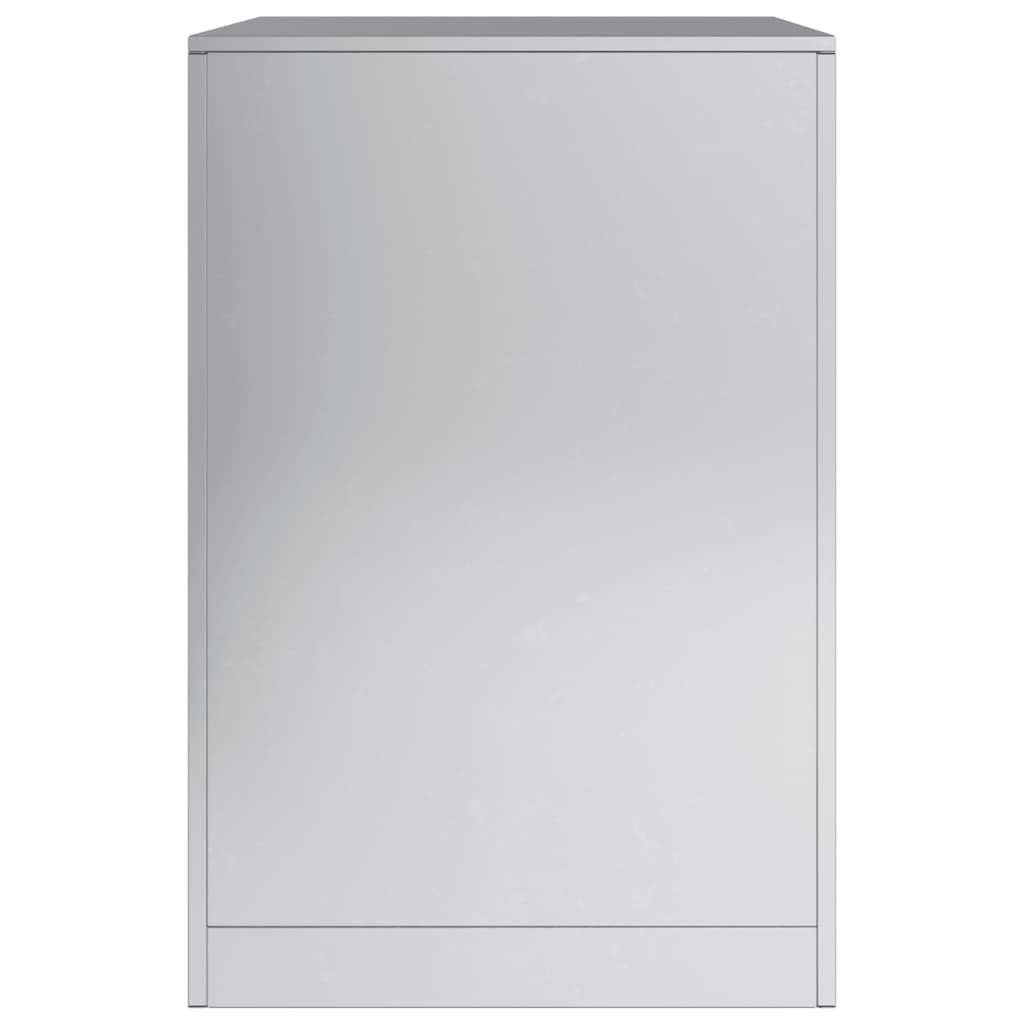 Stalak za drva za ogrjev 60 x 40 x 60 cm od pocinčanog čelika