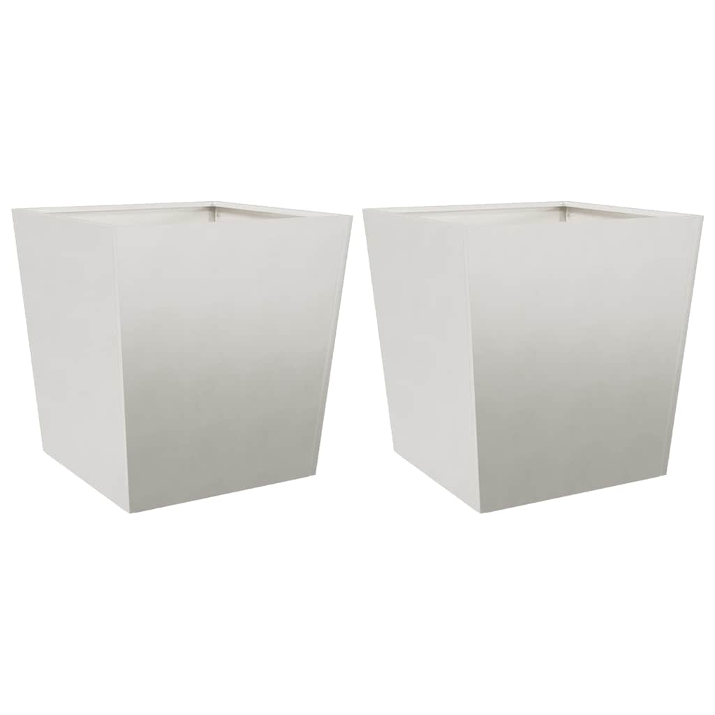 Vrtne sadilice 2 kom 50 x 50 x 50 cm od nehrđajućeg čelika
