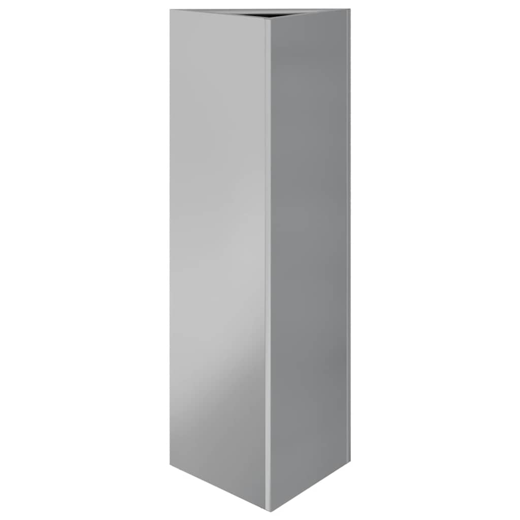 Vrtne sadilice 2kom trokutasta 30x26x75cm od pocinčanog čelika