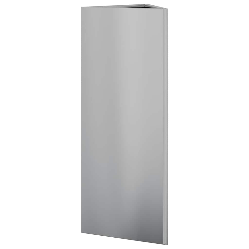 Vrtne sadilice 2kom trokutasta 30x26x75cm od pocinčanog čelika