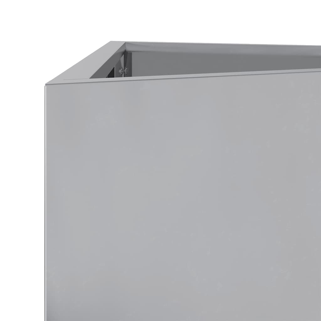 Vrtne sadilice 2kom trokutasta 30x26x75cm od pocinčanog čelika