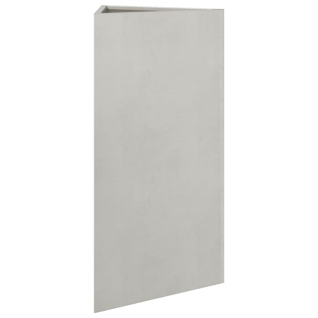 Vrtne sadilica trokutasta 40x34,5x75 cm nehrđajući čelik