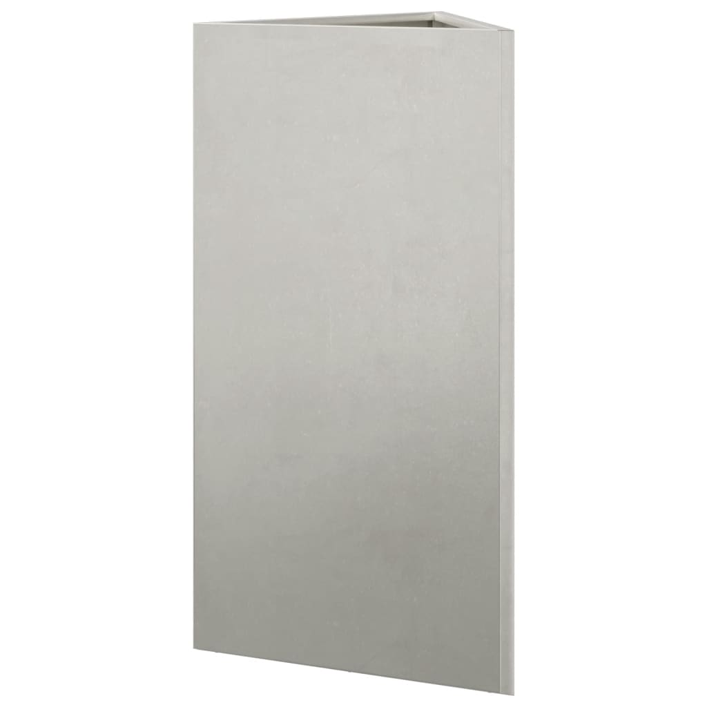 Vrtne sadilica trokutasta 40x34,5x75 cm nehrđajući čelik