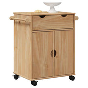 Kuhinjska kolica OTTA 59 x 45 x 80 cm od masivne borovine