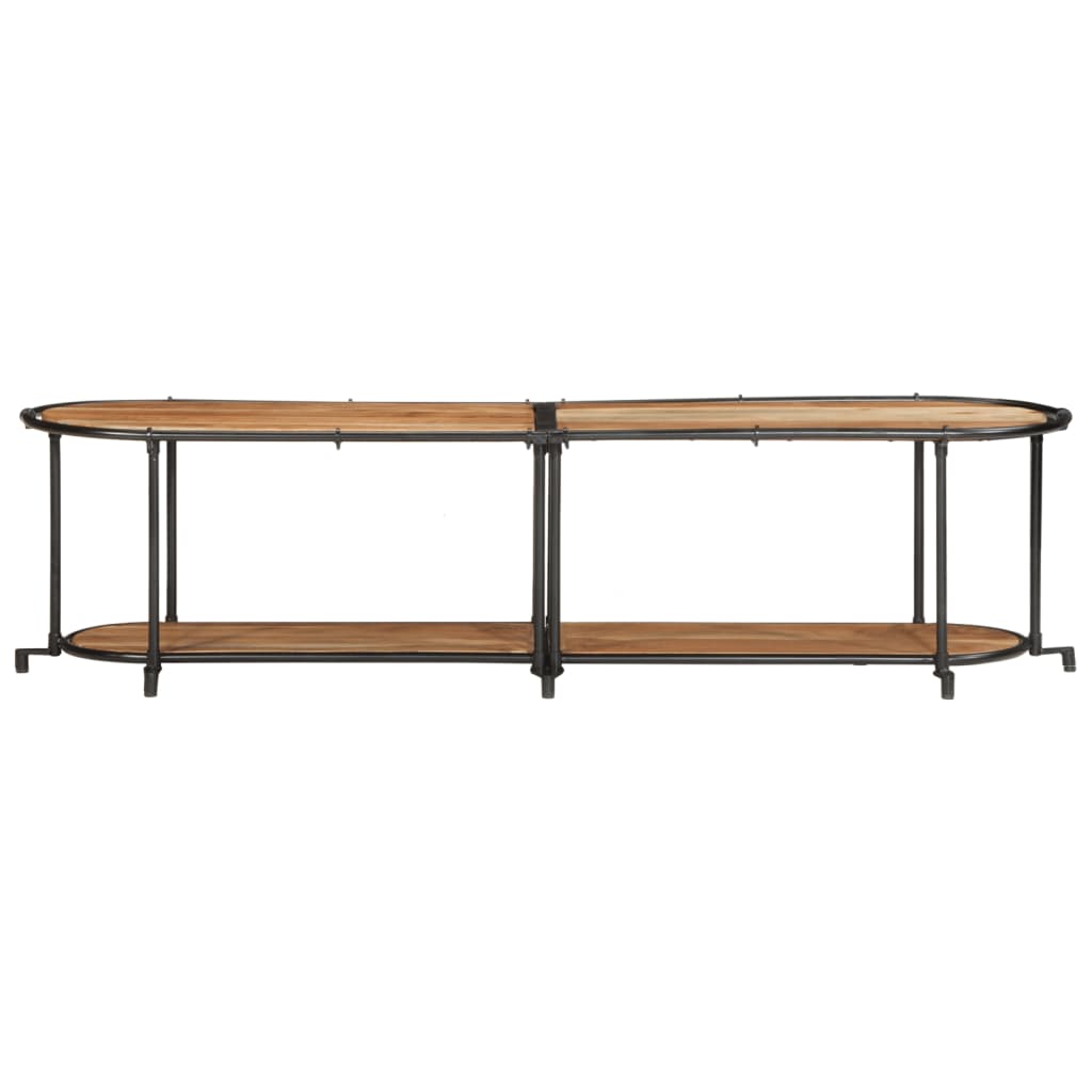 TV ormarić 160x42x40 cm od masivnog bagremovog drva