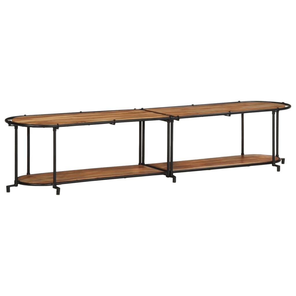 TV ormarić 200x42x40 cm od masivnog bagremovog drva