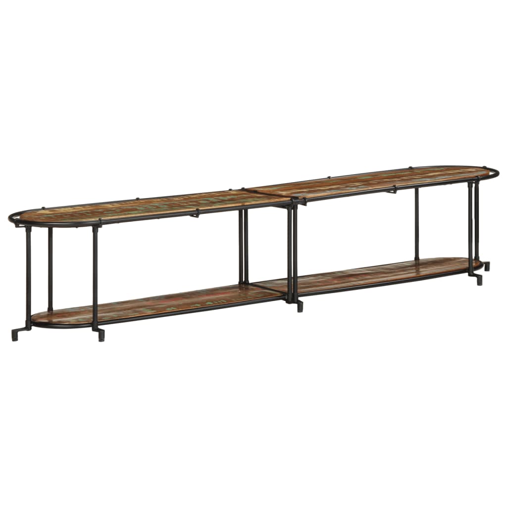 TV ormarić 200x42x40 cm od masivnog obnovljenog drva