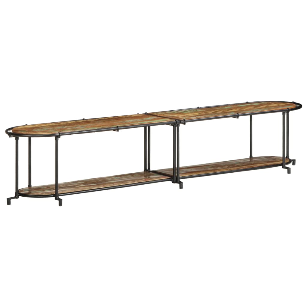 TV ormarić 200x42x40 cm od masivnog obnovljenog drva