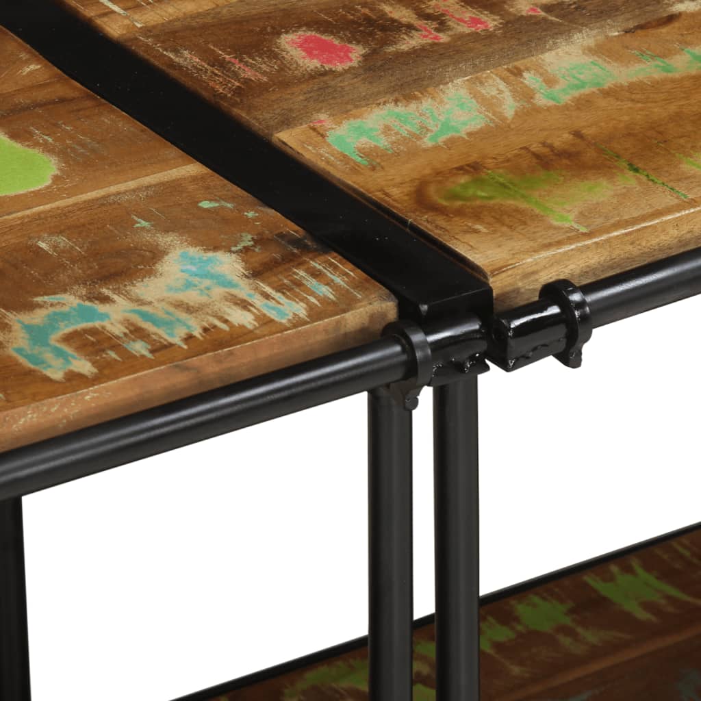 TV ormarić 200x42x40 cm od masivnog obnovljenog drva