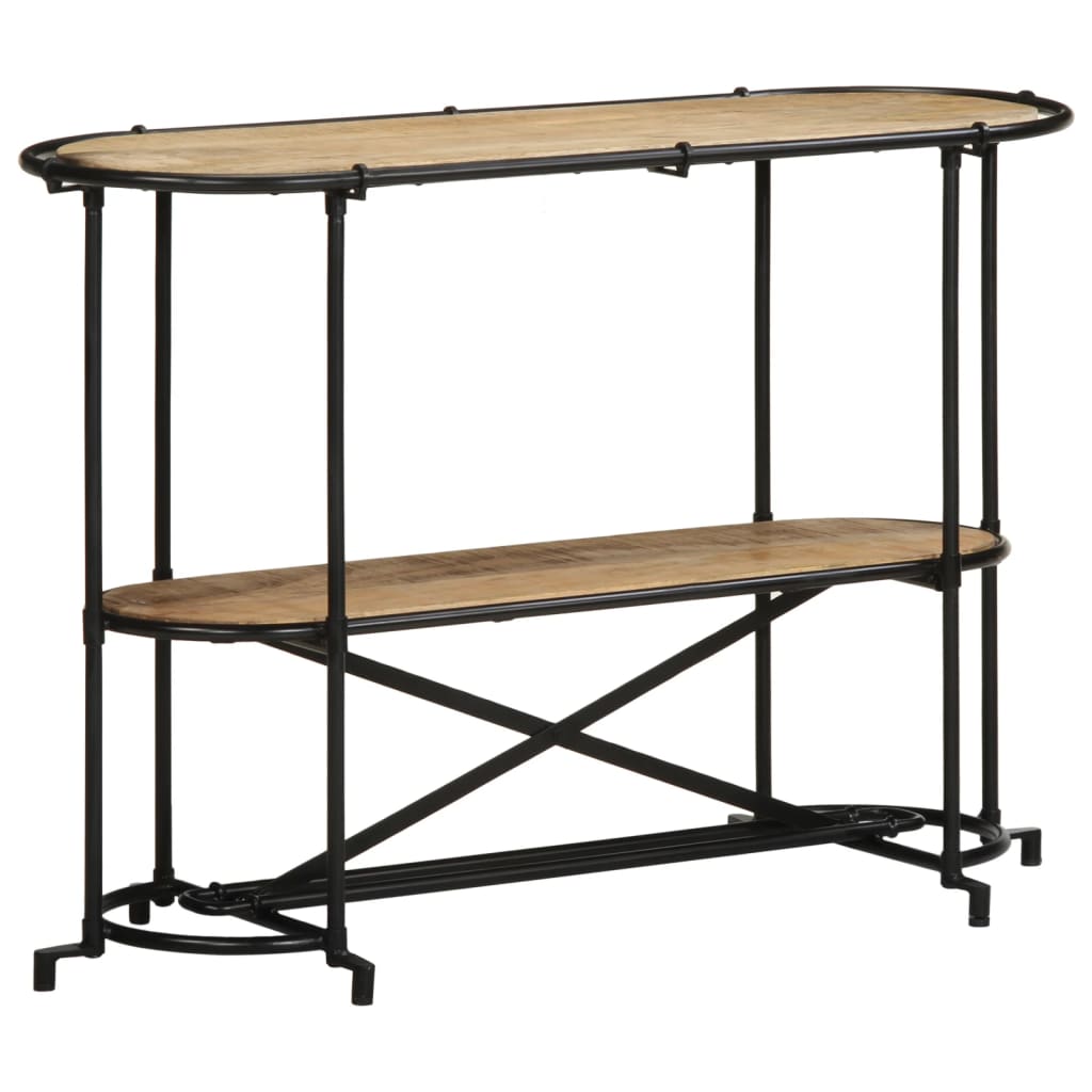 Konzolni stol 110x42x76 cm od masivnog grubog drva manga