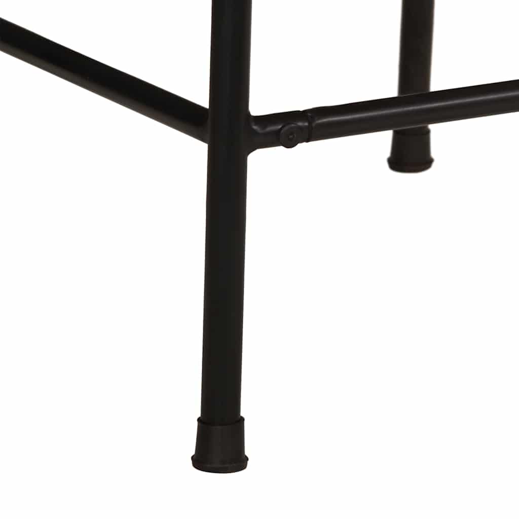 Barski stolci 4 kom 46x35,5x80 cm masivnog obnovljenog drva