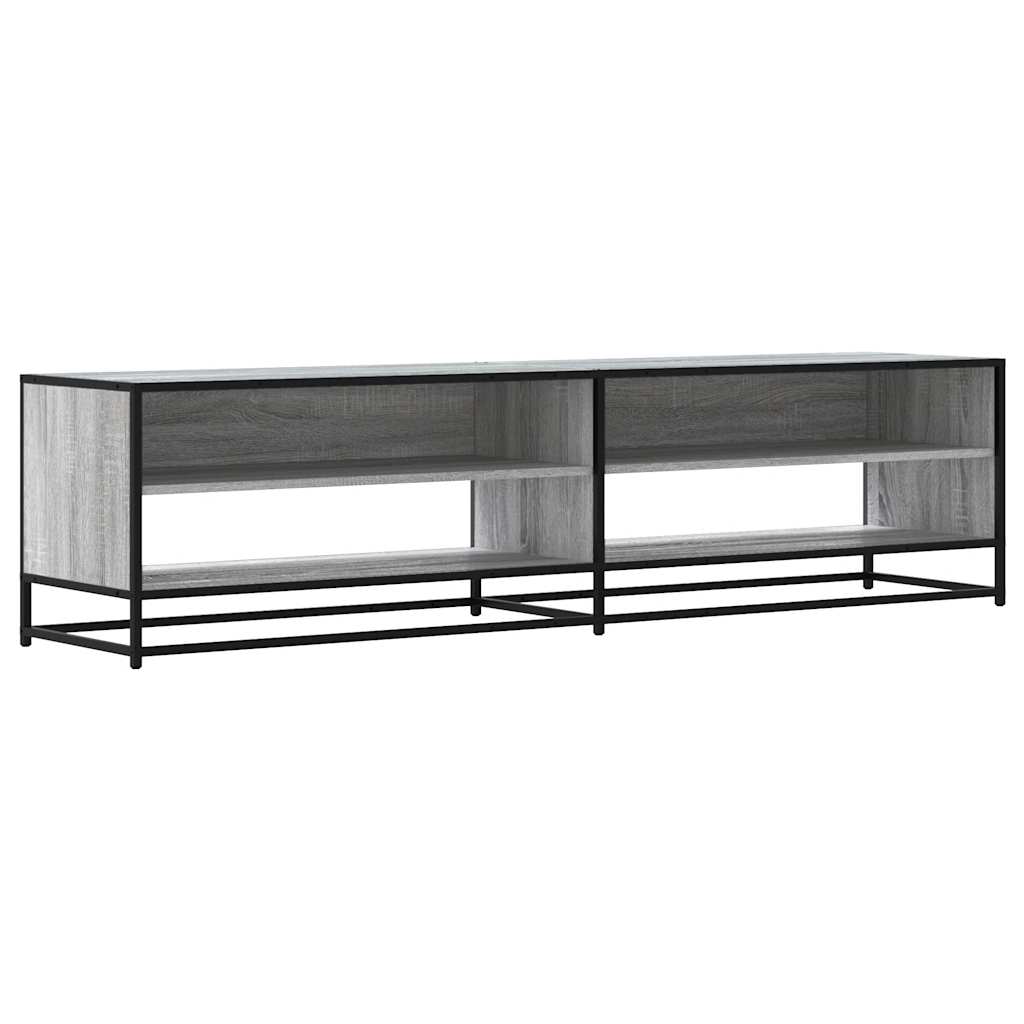 TV ormarić sivi Sonoma 180,5x40x46 cm izrađeno drvo
