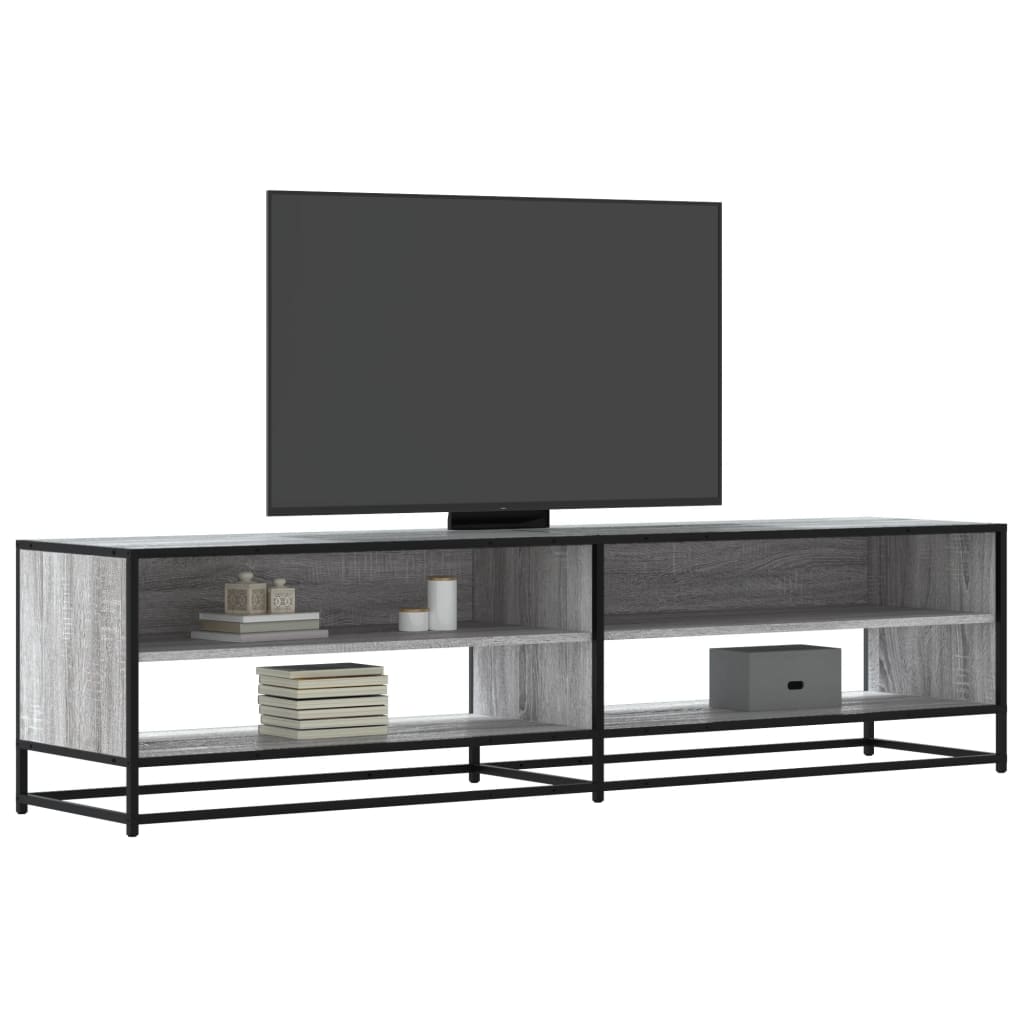 TV ormarić sivi Sonoma 180,5x40x46 cm izrađeno drvo