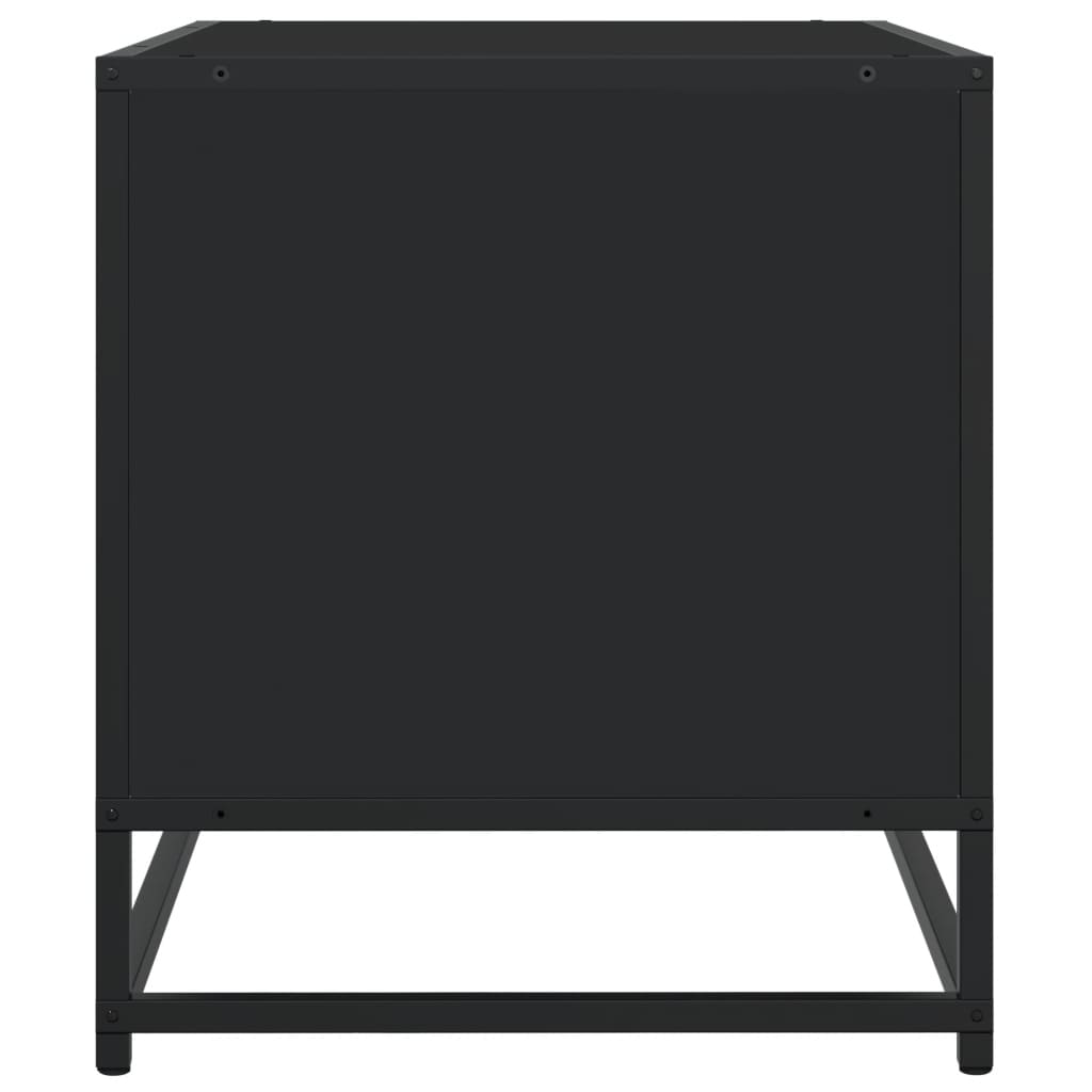 TV ormarić crni 180x40x46 cm od konstruiranog drva