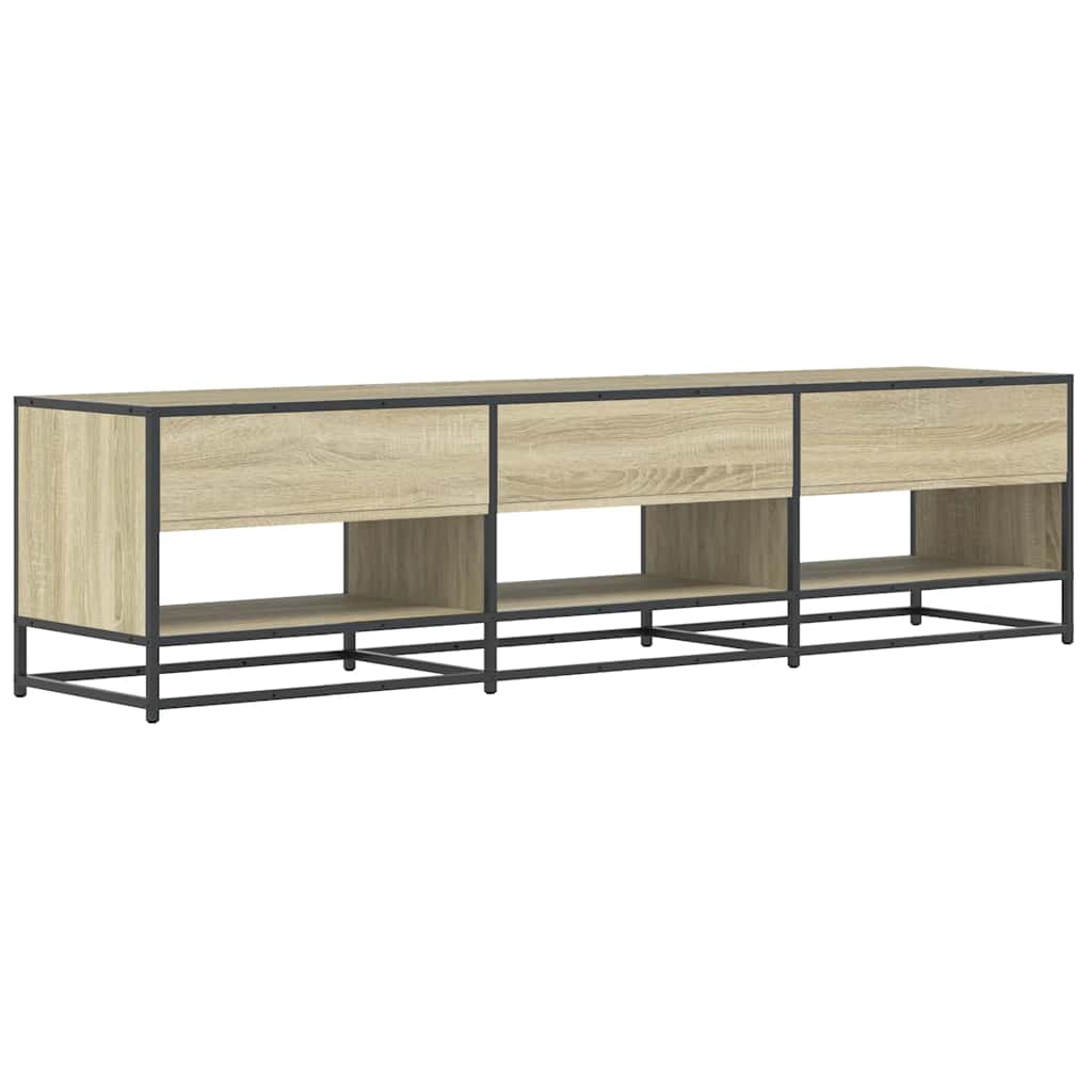 TV ormarić boja hrasta 180 x 40 x 46 cm od konstruiranog drva