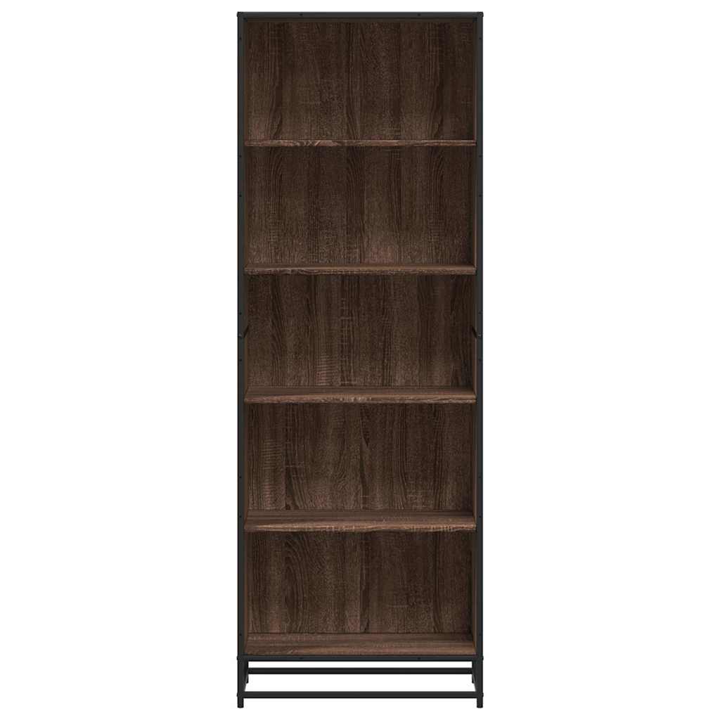 Polica za knjige smeđi hrast 60x35x170,5 cm izrađeno drvo