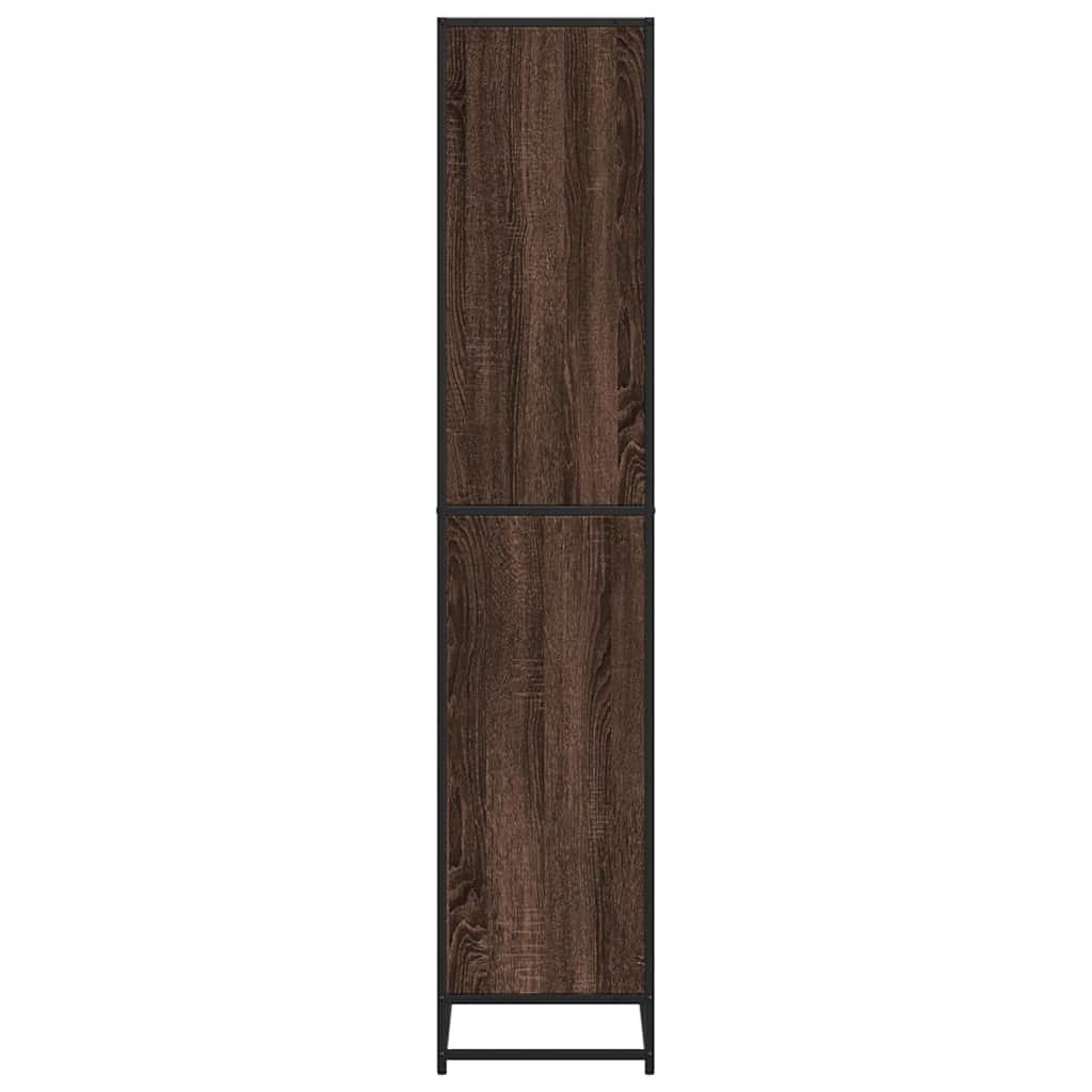 Polica za knjige smeđi hrast 60x35x170,5 cm izrađeno drvo