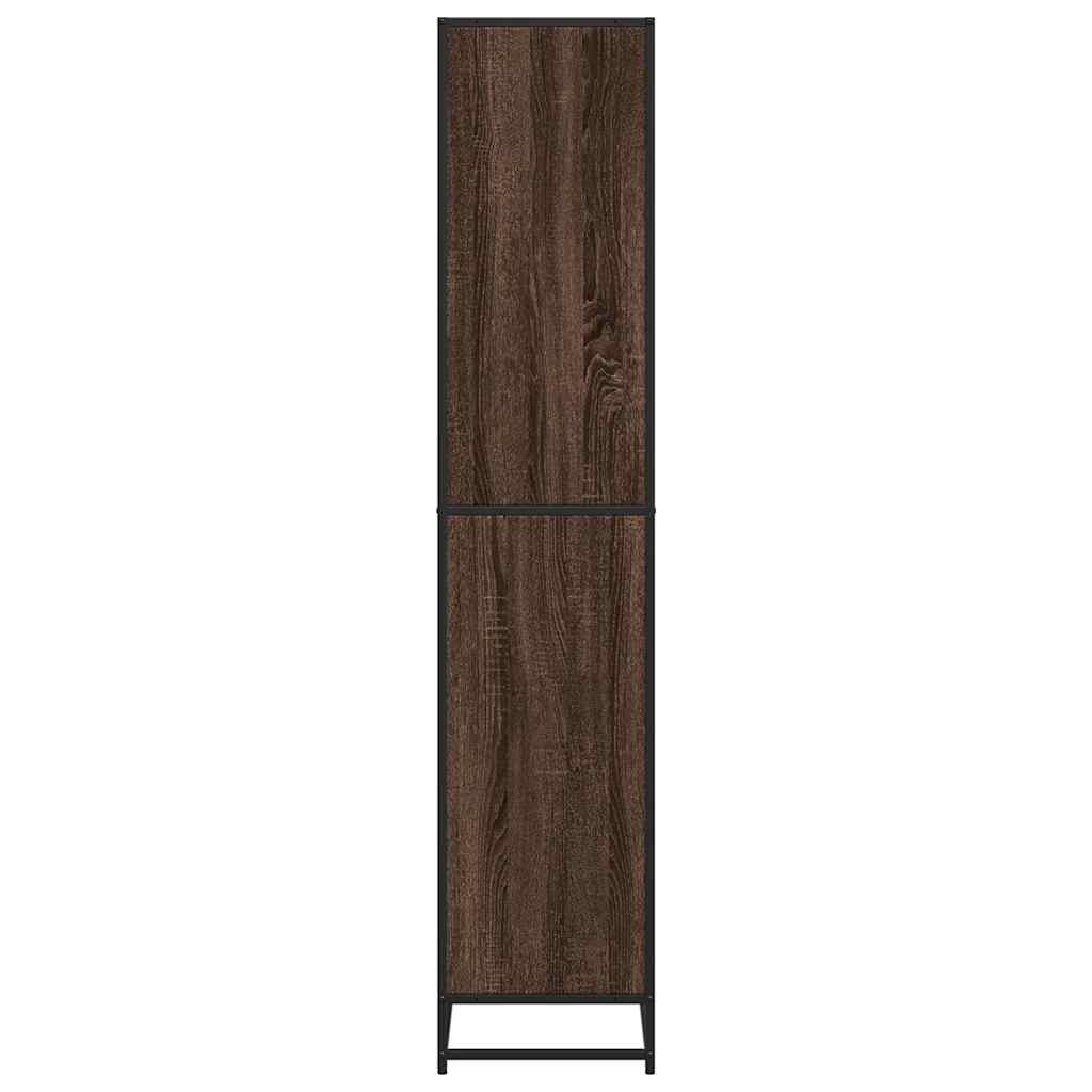 Polica za knjige smeđi hrast 80,5x35x170,5 cm izrađeno drvo